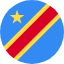 Flag République Démocrate du Congo